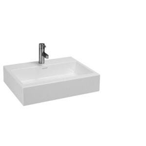 Laufen Living - Umyvadlo na desku, 600x460 mm, s 1 otvorem pro baterii, bílá H8174340001041