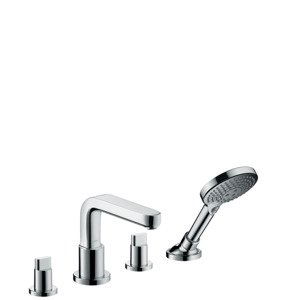 Hansgrohe Metris S - Čtyřotvorová vanová baterie na okraj vany s výtokem 171 mm, chrom 31446000