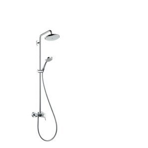 Hansgrohe Croma 220 - Sprchový set Showerpipe 220 s baterií, 1 proud, chrom 27222000