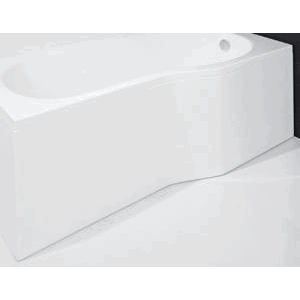 Jika Tigo - Čelní panel k pravé vaně 1600 mm, bílá H2962940000001