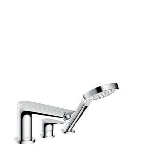 Hansgrohe Talis E - Baterie na okraj vany, 3-otvorová instalace, chrom 71731000