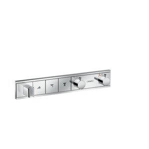 Hansgrohe RainSelect - Termostatická sprchová baterie pod omítku, pro 3 výstupy, chrom 15356000