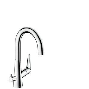 Hansgrohe Talis M51 - Páková dřezová baterie 220 s uzavíracím ventilem pro spotřebič, chrom 72811000