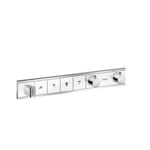 Hansgrohe RainSelect - Baterie pod omítku pro 4 spotřebiče, bílá/chrom 15357400