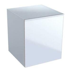 Geberit Acanto - Boční skříňka 450x520 mm se zásuvkou, lesklá bílá 500.618.01.2