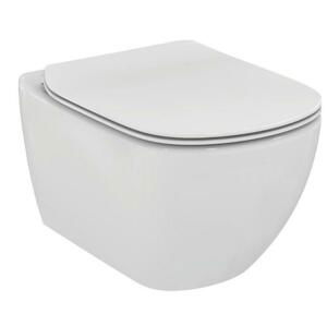 Ideal Standard Tesi- SET: Závěsné WC, 36x54cm, AQUABLADE® + sedátko, ultra ploché, Soft-Close T354601