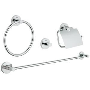 Grohe Essentials - Sada doplňků do koupelny 4 v 1, chrom 40776001