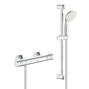 Grohe Grohtherm 800 - Sprchový set s termostatem, 2 proudy, chrom 34565001