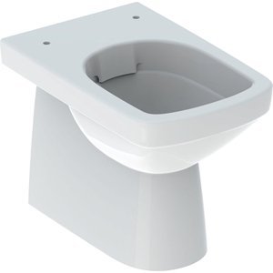 Geberit Selnova Square - Stojící WC, 530x355 mm, Rimfree, bílá 500.153.01.1
