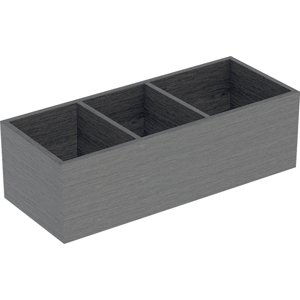 Geberit VariForm - Organizér do zásuvky 180x143x373 mm, tmavě šedá 501.157.00.1