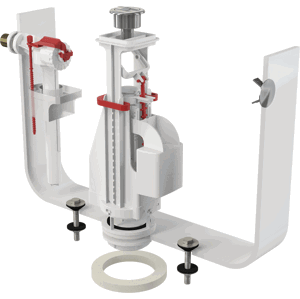 Alcadrain - Splachovací souprava s dvoutlačítkem SA08AK 1/2 CHROM