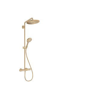 Hansgrohe Croma Select S - Sprchový set Showerpipe 280 s termostatem, kartáčovaný bronz 26890140