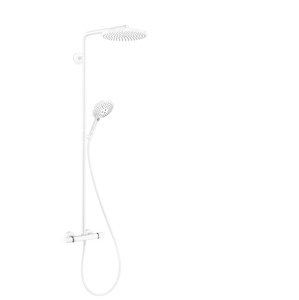 Hansgrohe Raindance Select S - Sprchový set Showerpipe s termostatem, 3 proudy, matná bílá 27633700