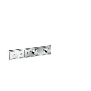 Hansgrohe RainSelect - Baterie pod omítku pro 2 spotřebiče, chrom 15380000