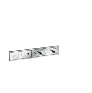 Hansgrohe RainSelect - Baterie pod omítku pro 3 spotřebiče, chrom 15381000