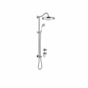 Tres Exclusive - Podomítkový termostatický sprchový set 24235203