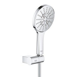 Grohe Rainshower SmartActive - Sada sprchové hlavice 130 9,5 l/min, 3 proudy, držáku a hadice, chrom 26580000