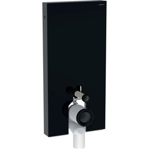 GEBERIT Monolith - Sanitární modul pro stojící WC, 101 cm, čelo ze skla 131.002.SJ.6