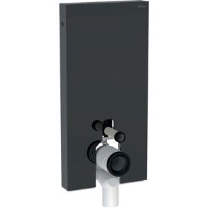 GEBERIT Monolith - Sanitární modul pro stojící WC, 101 cm, čelo ze skla 131.003.JK.5