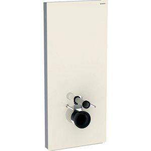 GEBERIT Monolith - Sanitární modul pro závěsné WC, 114 cm, čelo ze skla 131.031.JL.5