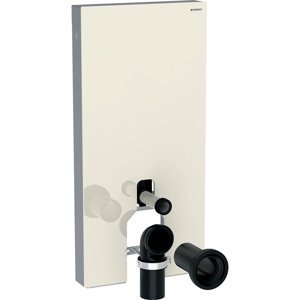 GEBERIT Monolith Plus - Sanitární modul pro stojící WC, 101 cm, čelo ze skla 131.201.JL.5