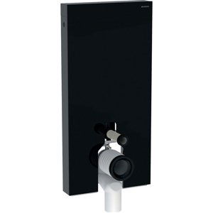 GEBERIT Monolith Plus - Sanitární modul pro stojící WC, 101 cm, čelo ze skla 131.203.SJ.6