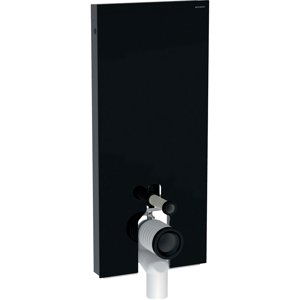 GEBERIT Monolith Plus - Sanitární modul pro stojící WC, 114 cm, čelo ze skla 131.233.SJ.6