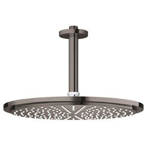 Grohe Rainshower Cosmopolitan - Hlavová sprcha 310, sprchové rameno 142 mm, 1 proud, tmavý grafit 26067A00