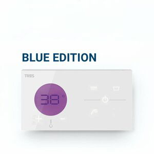 TRES EXCLUSIVE - Zapuštěné elektronické termostatické ovládání Shower Technology Blue Edition 49286399