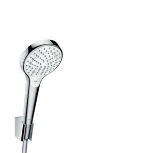 Hansgrohe Croma Select S - Set sprchové hlavice, držáku a hadice 1,60 m, bílá/chrom 26411400