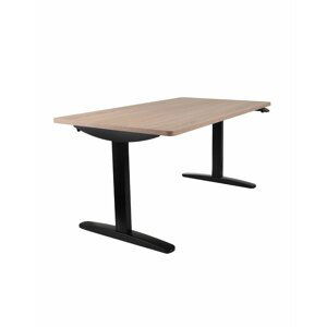 Grospol - Nastavitelný psací stůl Alto 102 Black 120 cm