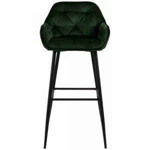 Barová Židle Brooke Tmavě Zelená