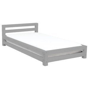 Benlemi Jednolůžková postel MODERN Zvolte barvu: Tmavě šedá, Rozměr: 120 x 200 cm