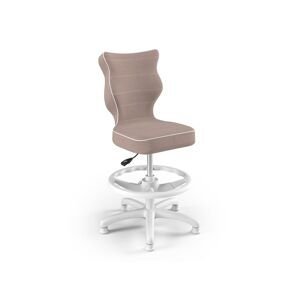 Entelo Výškově nastavitelná dětská židle bez koleček STARORŮŽOVÁ Rozměr: dítě 119 - 142 cm (výška stolu 68 - 81 cm)