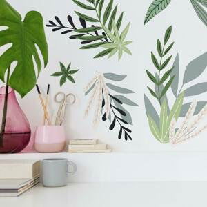 York Wallcoverings Samolepky na zeď LISTY velké