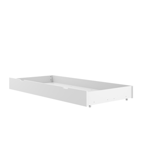 BAMI Malý úložný šuplík pod postel SIMONE na kolečkách Zvolte barvu: Bílá