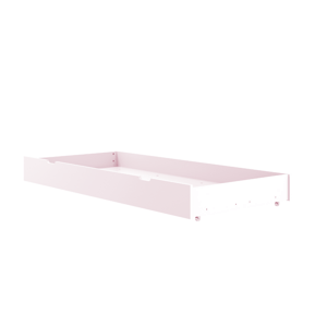 BAMI Malý úložný šuplík pod postel SIMONE na kolečkách Zvolte barvu: Růžová