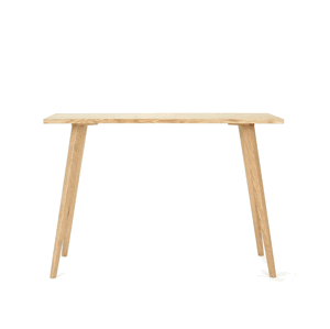 Benlemi Minimalistický psací stůl TOLLE ze dřeva Rozměr: 100x50 cm, Kvalita dřeva: 1. Dubový masiv třídy A