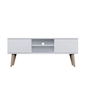 Benlemi Designový TV stolek o šířce 120 cm TORONTO bílý