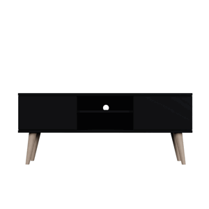 Benlemi Designový TV stolek o šířce 120 cm TORONTO černý
