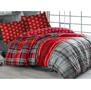 Cottonbox Masculine povlečení 100% bavlněné renforcé Santa - 240x220 / 2x70x90 cm