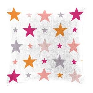 Mistral home Dětský polštářek beránek Mistral Home Starry sky růžová hvězdičky 40x40 cm