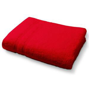 TODAY Ručník 100% bavlna Pomme d'amour - červená - 90x150 cm