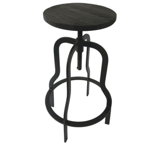 Barová židle ARBA 3 černá