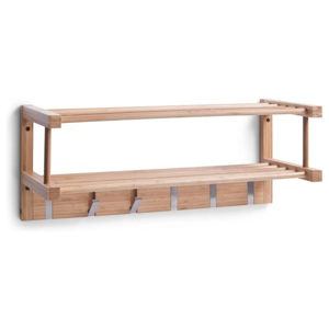 Sconto Nástěnný věšák BAMBOO bambus