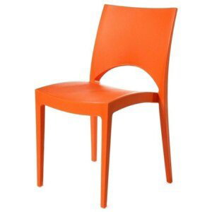 Jídelní židle PARIS oranžová