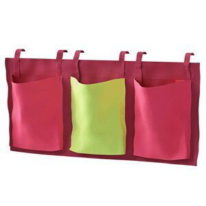 Sconto Textilní kapsář FOR KIDS růžová/žlutá