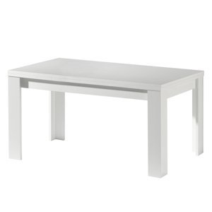Jídelní stůl MONZI bílá matná/140x90 cm