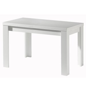 Jídelní stůl MONZI bílá matná/110x60 cm