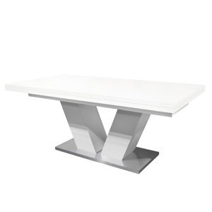 Jídelní stůl KOMFORT bílá matná/180x90 cm